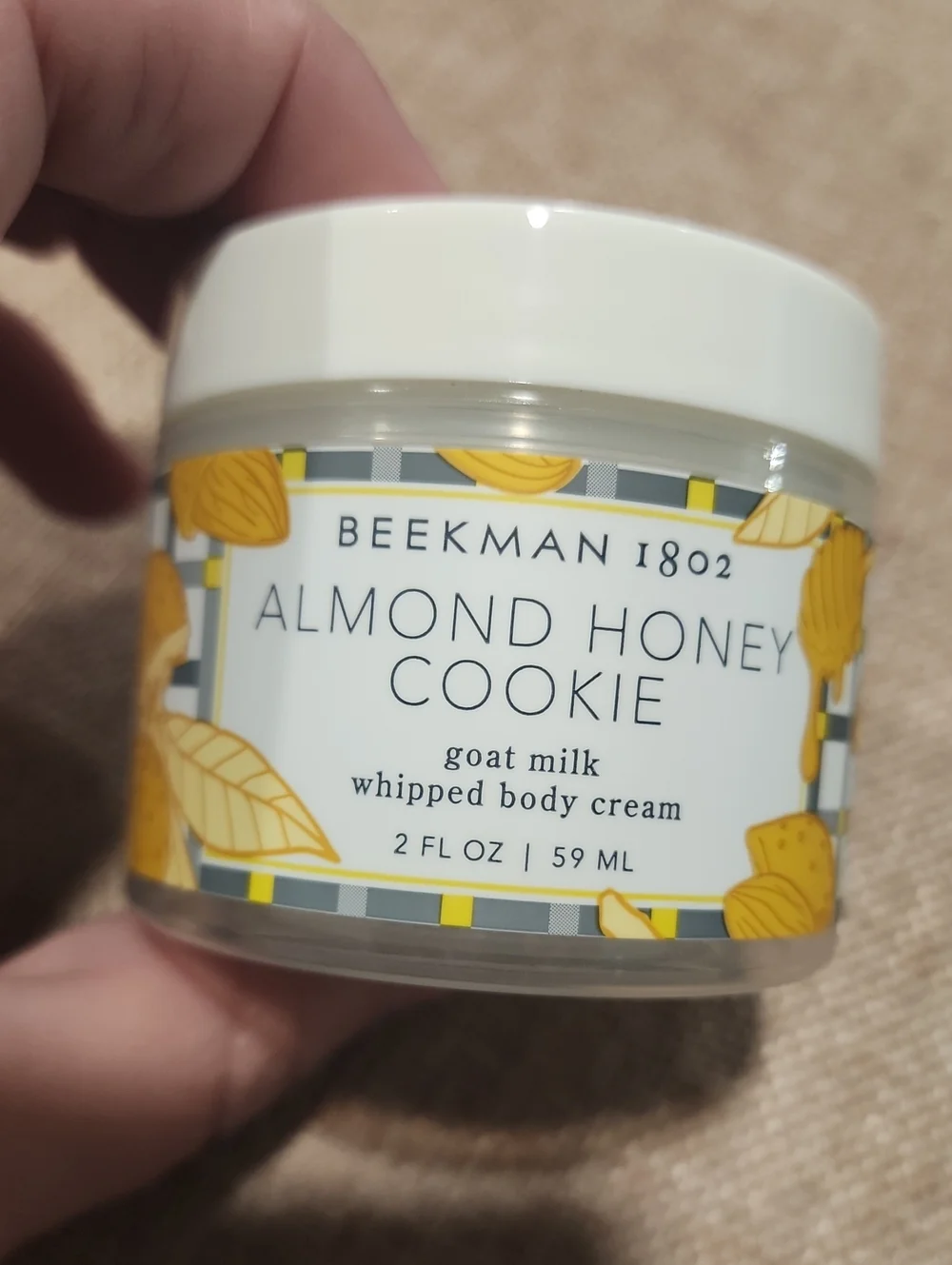 Beekman 1802 Almond Honey Cookie Whipped Body Cream